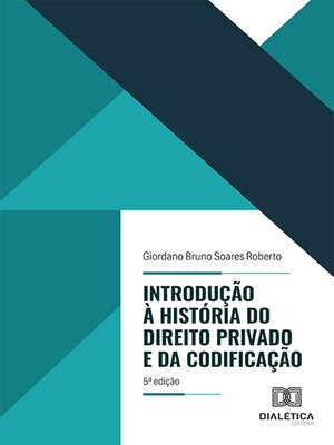 cover image of Introdução à História do Direito Privado e da Codificação